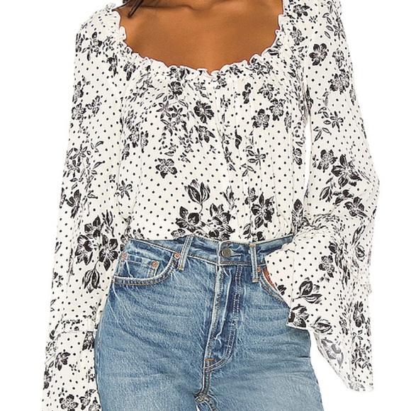 NWT Free People One on One Date Bodysuit - Picture 1 of 3